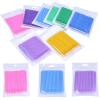 100/50/5pcs/bag Disposable Grafting Cotton Swabs Eyelashes Cotton Swabs Micro Brushes Eyelashes Extension Make Up Tools Cotton Swabs (Color: 100PCS-BL) view 2