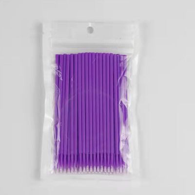 5/100 PCS Disposable Make up Cotton Swab Individual Eyelashes Applicators Mascara Brush Eyelash For Maquiagem Makeup Tools (Color: 50Pcs-PL)