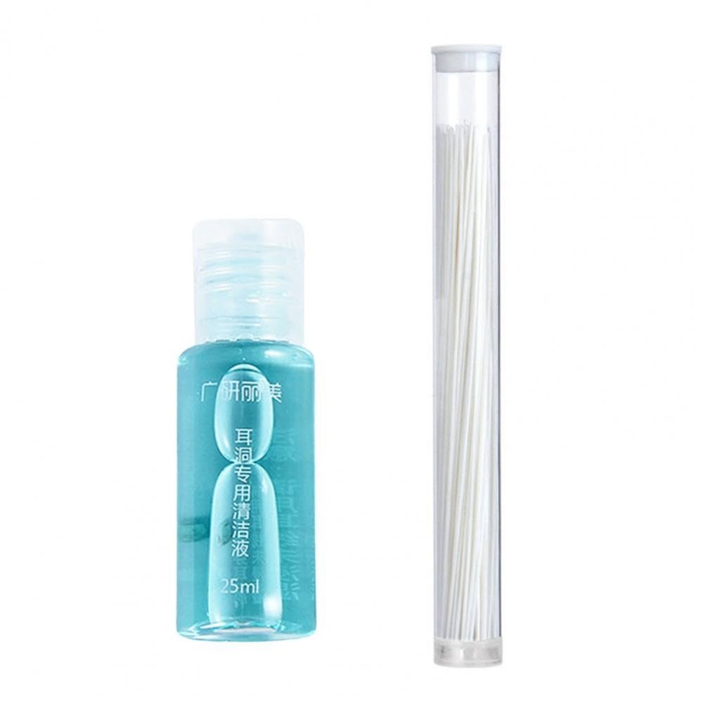 1 Set Durable Ear Cleaning Line Wide Application Anti clogging Ear piercing Cleaning Line| | (Color: Green)