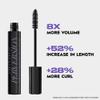 Urban Decay Perversion Volumizing Mascara - Intense Black Lengthening Mascara, Smudge-Resistant, Flake-free, Buildable Lash Volume & Length, Curling & Separating, Vegan Formula - 0.34 fl oz view 4