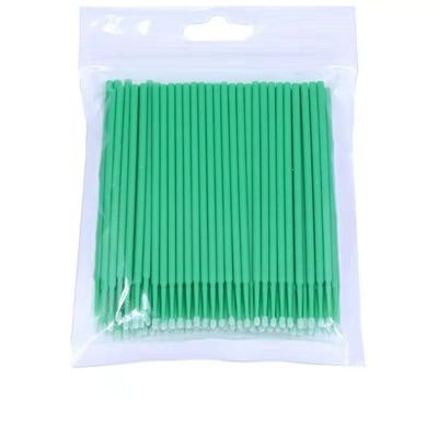 100/50/5 PCS Disposable Eyelashes Individual lashes Applicators Mascara Brush Lashes Extensions Makeups Cotton Swab Tools (Color: 100Pcs-GR)