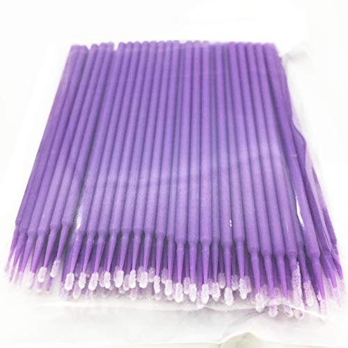5/100 PCS Disposable Makeups Cotton Swab Individual lashes Applicators Mascara Brushes Eyelash For Maquiagem Make up Tools (Color: 100-Cotton Swab-PL)