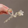 DNVKQGd Hair Stick,Chinese Hairpins,Hair Pin Stick Large Size Flower Hairpin Grab Hair Clip Back Head Clip Side Barrettes(Hairpin 1140-1) view 2