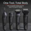 Remington ONE Shave & Groom Multi-Tool Electric Razor for Men, Foil Shaver with 4 Full-Size Attachments & 5 Adjustable Combs for Beard, Face & Body Grooming view 2