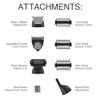 Remington ONE Shave & Groom Multi-Tool Electric Razor for Men, Foil Shaver with 4 Full-Size Attachments & 5 Adjustable Combs for Beard, Face & Body Grooming view 3