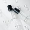 2 PCS 50ML Empty Glass Roller Bottles Plastic Roller Ball Deodorant Roll On Bottles for Essential Oils, Perfume, Cosmetics (2pcs Round) view 3