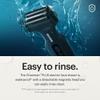 MANSCAPED The Chairman Plus Mens Electric Foil Face Shaver - Two Interchangeable Blade Heads, SkinSafe Three-Blade Foil & Precision Sideburn & Jawline Trimmer, USB-C Charging, Gentle on Neck Area view 4