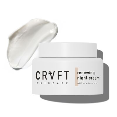 Hair Craft Co. Night Cream Moisturizer for Face 1.5oz Hydrating for Face Anti-Aging, Wrinkle Prevention, & Nighttime Skin Renewal - 30 Day Supply