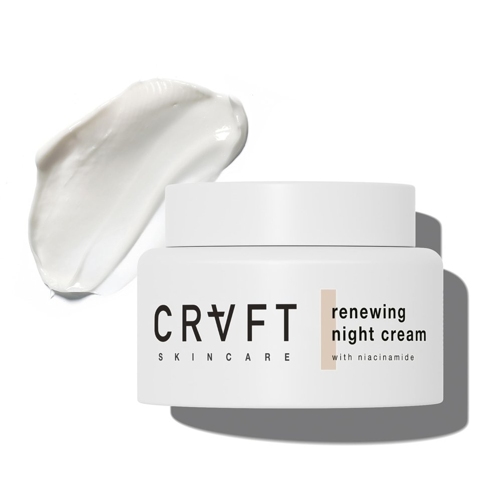 Hair Craft Co. Night Cream Moisturizer for Face 1.5oz Hydrating for Face Anti-Aging, Wrinkle Prevention, & Nighttime Skin Renewal - 30 Day Supply