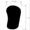CHNELSS 60Pairs Professional Spray Tan Feet Pads - Disposable Foam Feet Protectors for Tanning Salon Hygienic & Comfortable Feet for Spray Tanning - Spray Tan Foot Covers for Tanning Tent(Black) view 3