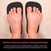 CHNELSS 60Pairs Professional Spray Tan Feet Pads - Disposable Foam Feet Protectors for Tanning Salon Hygienic & Comfortable Feet for Spray Tanning - Spray Tan Foot Covers for Tanning Tent(Black) view 4