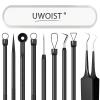 Blackhead Remover Tools Pimple Popper Tool Kit, Comedones Extractor Acne Removal Kit for Blemish, Black Head Remover for face Risk Free Treatment for Whitehead Popping view 1