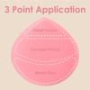 4Pcs Makeup Sponge Puff Latex-free Soft Beauty Sponge Perfect for Liquid Foundation Concealer Cream Powder, High-density and Flexible Blender Sponge, 4 Color Pack Blue Purple Pink Beige view 4