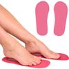 CHNELSS 60Pairs Professional Spray Tan Feet Pads - Disposable Foam Feet Protectors for Tanning Salon Hygienic & Comfortable Feet for Spray Tanning - Spray Tan Foot Covers for Tanning Tent(Pink) view 1