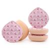 5Pcs Cherry Pink Makeup Sponge For Foundation Concealer And Powder, latex free Blender Sponge For Natural And Easy Makeup Soft Long-lasting And Beginner-friendly, Medium view 1