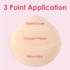 5Pcs Cherry Pink Makeup Sponge For Foundation Concealer And Powder, latex free Blender Sponge For Natural And Easy Makeup Soft Long-lasting And Beginner-friendly, Medium view 4