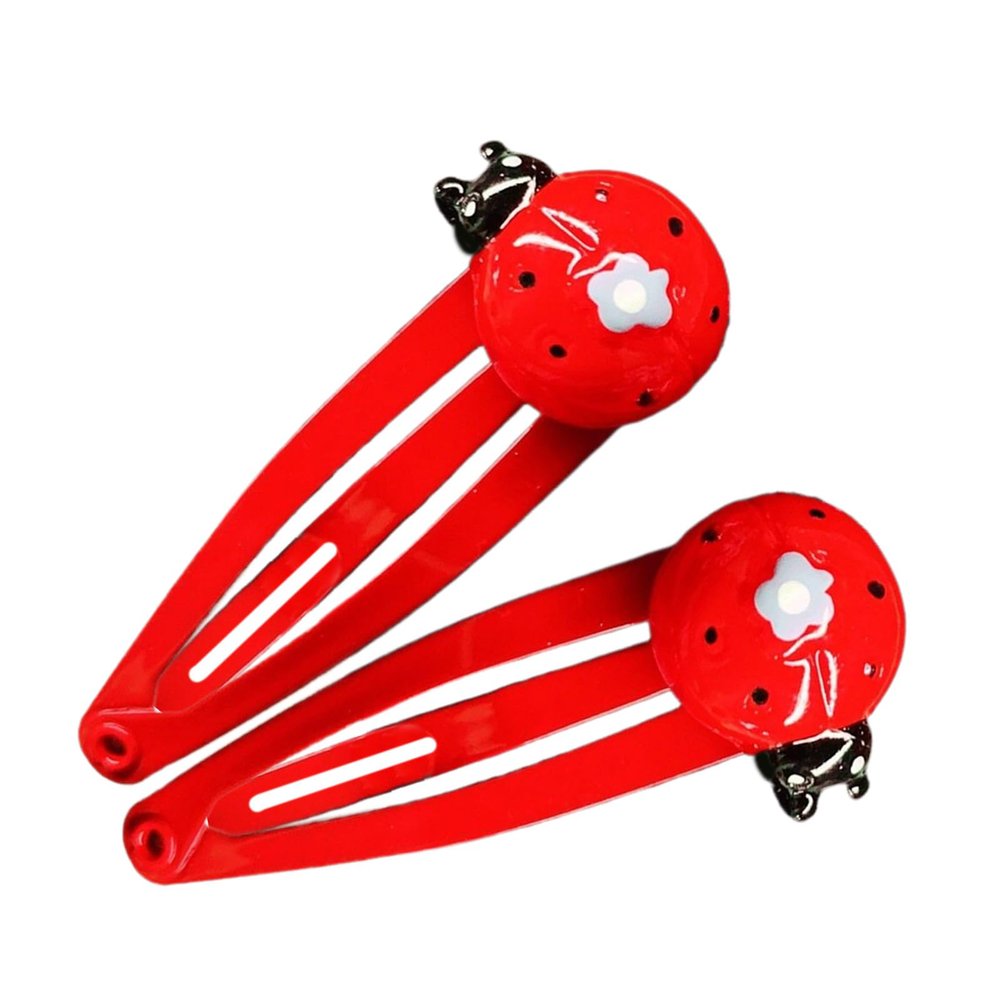 hokojix 1pair Barrettes Girls Birthday Hairpin Trendy Comfortable Hairpins for Children's Birthday Party