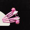 hokojix 1pair Barrettes Girls Birthday Hairpin Trendy Comfortable Hairpins for Children's Birthday Party view 3