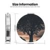 KLBTR Black Tree Print Folding Compact Cosmetic Mirror Elegant Pocket Mirror,Cute Hand Mirror Round Double-Sided for Women view 3