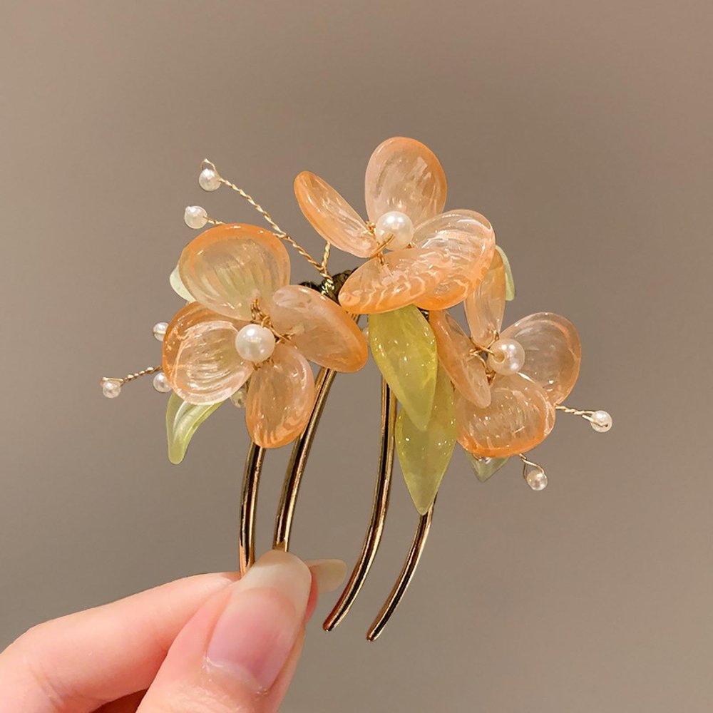 Ancient Style Floral Hair Accessory Hairpin