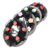 4PCS Ballet Hair Bun Covers Mesh Dance Skating Bun Covers Dancer Ballet Skating Gymnastics Performance Hair Net Accessories Girls Invisible Ballet Hair Net view 4