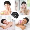 Hair Net Wrap Nets For Women 2 PCS Sleeping Sleep Cap Drying Curly Hair Crochet Press Hairnets Snood Wraps Cover Hairnet Workers Cap Mesh Head Caps Wrapping Long Curly Hair Overnight(rose red/black) view 2