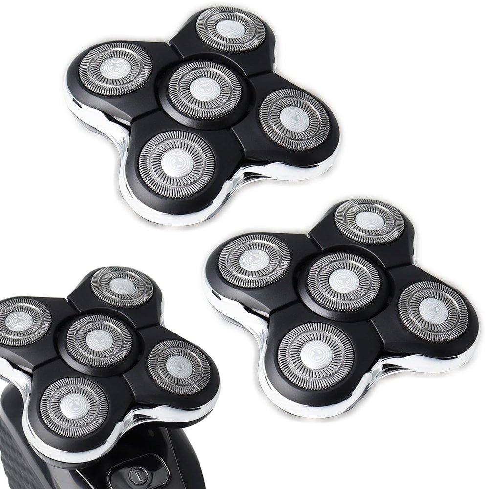 2Pack Blade Pro Replacement Head Compatible with Remington Balder Pro XR7000, 5 Dual Track Shaver Heads for a Smooth and Close Shave with No-Irritation.(Pack of 2)