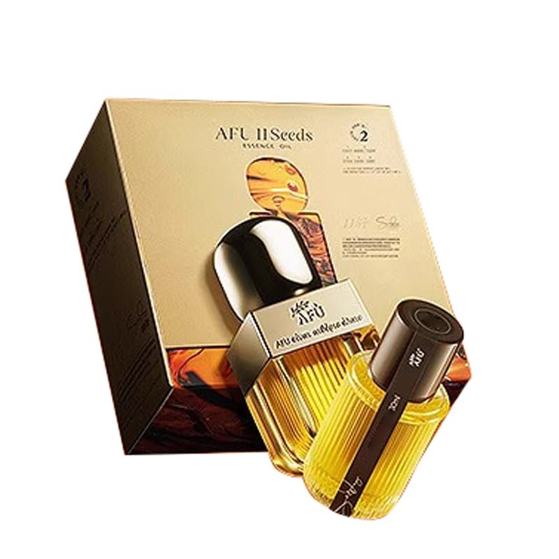 1Box Version 3.0 AF Oil Essence Oil Intensive Skin Serum, 11 Kinds of Plant Extract Oil Squalane Serum Renew Firm Lift Make Your Skin Clear & Transparent, 30ml+30ml