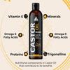 100% Pure Cold Pressed Castor Oil | For Hair, Skin, Nails, Eyebrows & Eyelash Care | Free from Silicones, Mineral Oil & Parabens | Includes Mascara Tube (250ML) view 2