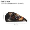 DLXW German Shepherd Microfiber Hair Towel Wet Hair Bandana Dry Hair Wrapped Towel Anti-frizz Quick Drying Suitable for All Hairstyles view 4
