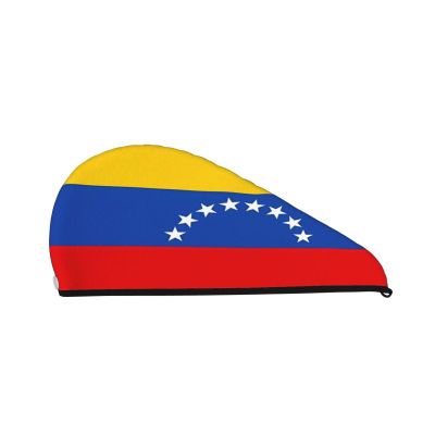DLXW Flag of Venezuela Microfiber Hair Towel Wet Hair Bandana Dry Hair Wrapped Towel Anti-frizz Quick Drying Suitable for All Hairstyles