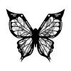 BOGEEL Butterfly Stencils Eye Applicator Guide Tool Reusable Stencils Eye Makeup Tool Easy to Use for Makeup view 1