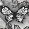 BOGEEL Butterfly Stencils Eye Applicator Guide Tool Reusable Stencils Eye Makeup Tool Easy to Use for Makeup view 4