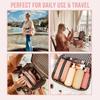 Bag-all Makeup Bag for Women | Cosmetic Bag Organizer for Girls | Makeup Pouch for Traveling | Toiletry Bags for Women | Make Up Travel Pouches | Pink/Blush view 3