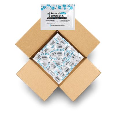 Compact Personal Shower Kit To-Go Your Hygiene Companion for Travel, Gym, and Outdoor Adventures (100)