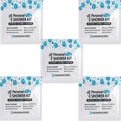 Compact Personal Shower Kit To-Go Your Hygiene Companion for Travel, Gym, and Outdoor Adventures (5)