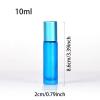 LJJCSFF 4 Pcs 10ml Glass Deodorant Roller Bottle Deodorant Rollerball Container Deodorant Rolling Bottle Roll On Deodorant Dispenser view 2