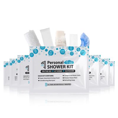 Compact Personal Shower Kit To-Go Your Hygiene Companion for Travel, Gym, and Outdoor Adventures (10)