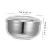 BUGUUYO Metal Shaving Bowl Lid Beard Shaving Bowl for Men Shaving Cream Pots for Wet Shave view 2