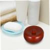 Gatuida Shaving Soap Bowl Lid Wooden Shaving Cup for Men Lathering Tool for Rich for Barbers and Home Use Your Grooming view 4