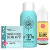 Piercing Aftercare Kit  Piercing Aftercare Wipes, Piercing Bump Oil, and Sterilizing Saline Spray | Cleanse, Soothe, and Treat Piercing Bumps, Keloids, and Scars view 1