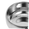 FELTECHELECTR Stainless Steel Shaving Bowl with Lid for Men Brush Shaving Dish Barber Beard Wet Shave Cup Bowl view 3