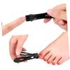 ADOCARN 3pcs Stainless Steel Nail Clippers Set Case Wide Jaw Toenail Clippers Manicure Pedicure Kit Grooming Tools view 4