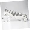 SOESFOUFU Stainless Steel Travel Comb for Men Mustache Grooming Tool Pocket Comb Beard Accessory view 3