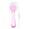 SOESFOUFU 10pcs Long Handle Nail Brush Set under Nail Cleaner Manicure Brush for Hands Feet Dust Removal Random Color view 2