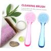 SOESFOUFU 10pcs Long Handle Nail Brush Set under Nail Cleaner Manicure Brush for Hands Feet Dust Removal Random Color view 3