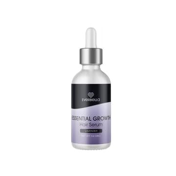 EVERBELLA Hair Serum - 1oz, Professional Anti Frizz Smoothing Hair Serum Formula, Plant-Based Repair for Damaged Hair, Lightweight, Softens & Untangles All Hair Types (1 Oz, Lavander)