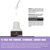 EVERBELLA Hair Serum - 1oz, Professional Anti Frizz Smoothing Hair Serum Formula, Plant-Based Repair for Damaged Hair, Lightweight, Softens & Untangles All Hair Types (1 Oz, Lavander) view 3