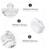 3pcs Crystal Glass Nail Art Dish Cup with Lid for Mixing view 2