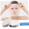 100pcs Compressed Nonwoven Facial Masks for Skin Care Diy Face Cotton Mask for Women Lightweight Breathable for Hydrating and Nourishing Skin view 4